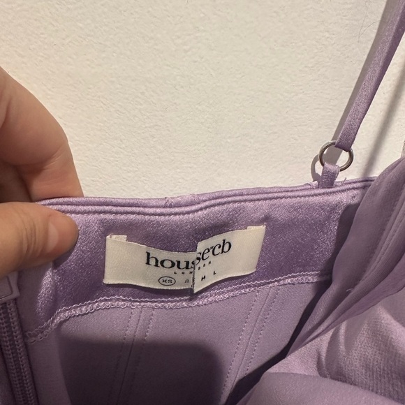 House of CB Purple Charmaine Corset Dress Maxi - Picture 10 of 10